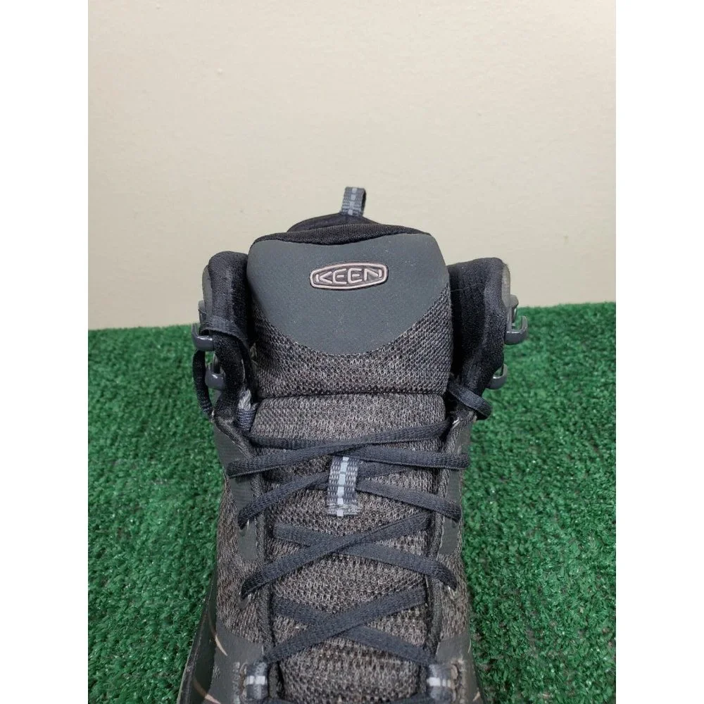 Keen Dry Waterproof Women's Size 7.5 Black Gray Hiking Ankle Boots - Picture 9 of 11